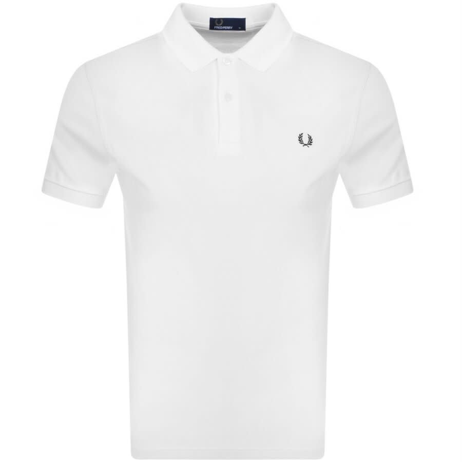 Fred Perry Polo T Shirt White | Mainline Menswear us